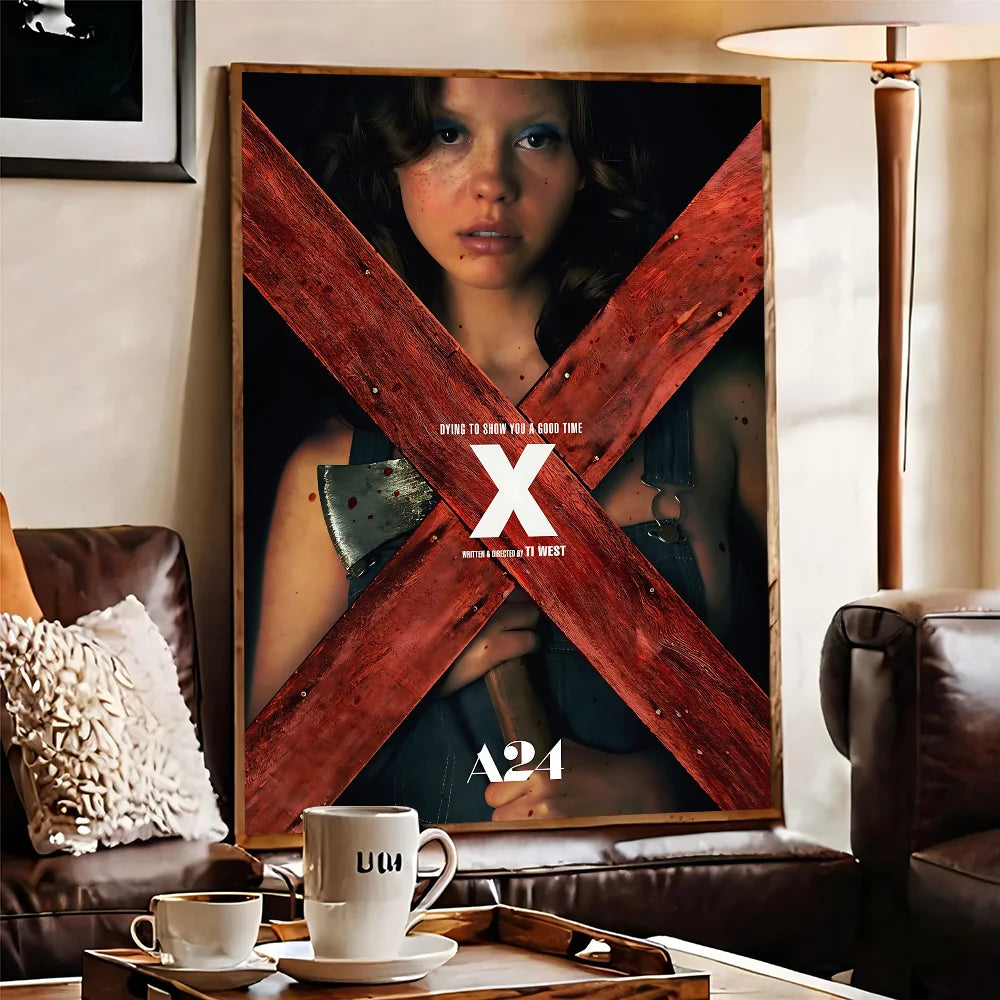 Pearl Posters 2022 Horror Movie Anime Posters Sticky Whitepaper Prints Posters Artwork Kawaii Room Decor