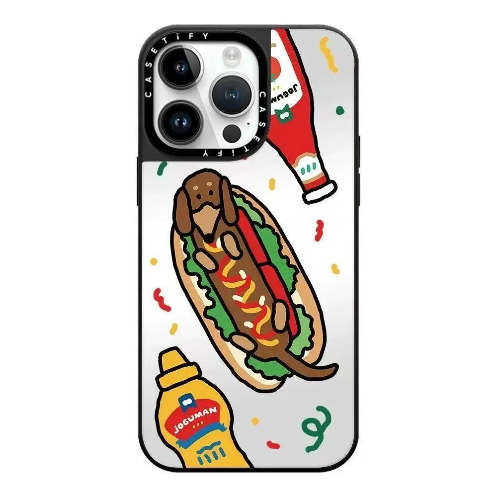 Green Dinosaur Joint Stamp for iPhone 16 pro Max Phone Case Quirky Design Compatible with Apple CASETi