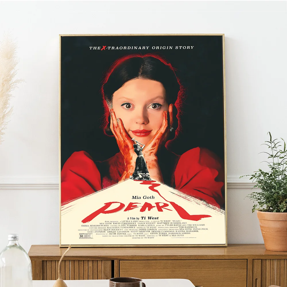 Pearl Posters 2022 Horror Movie Anime Posters Sticky Whitepaper Prints Posters Artwork Kawaii Room Decor