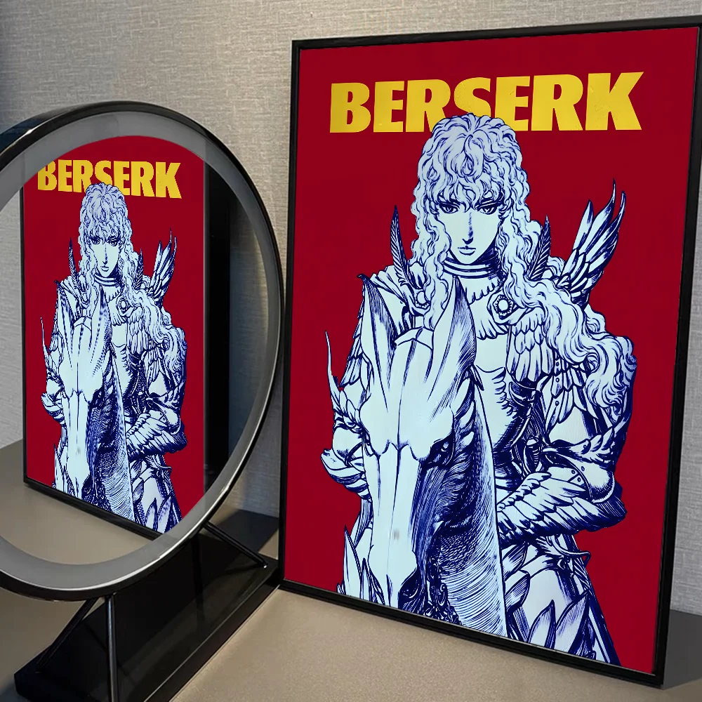 Amine BERSERK Poster Home Furnishing Highend Kraft paper Poster Wall Painting Study Home Living Room Decoration