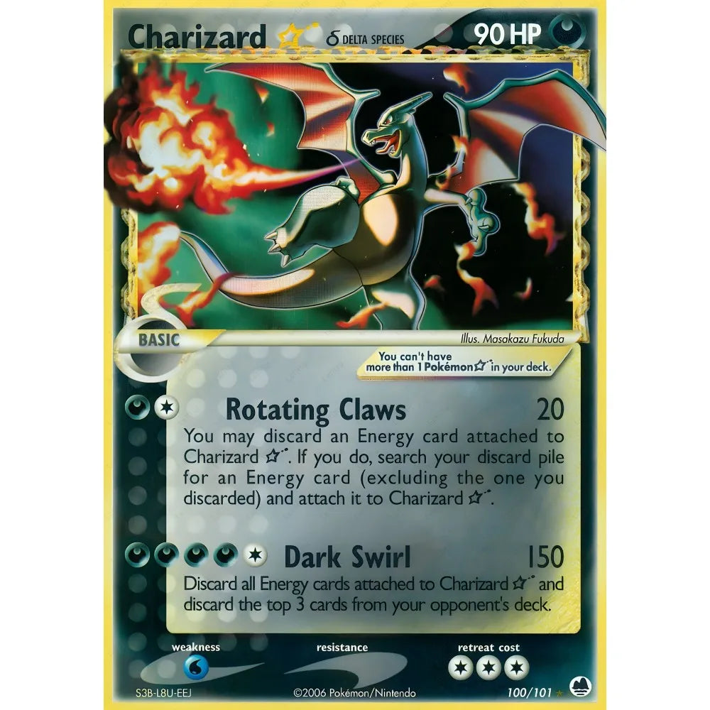 Japanese Anime Rare Charizard Cartoon Card Poster Sticky Wall Art Printing Waterproof Home Living Bed Room Bar Aesthetic Decor