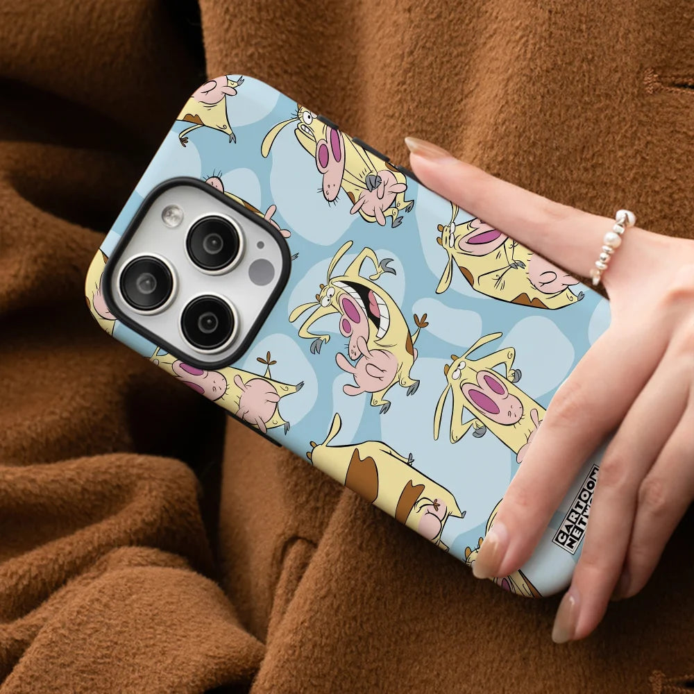 Cartoon Cow Phone Case Phone Case Film shell For iPhone 16 15 14 13 12 11 Pro Max Plus