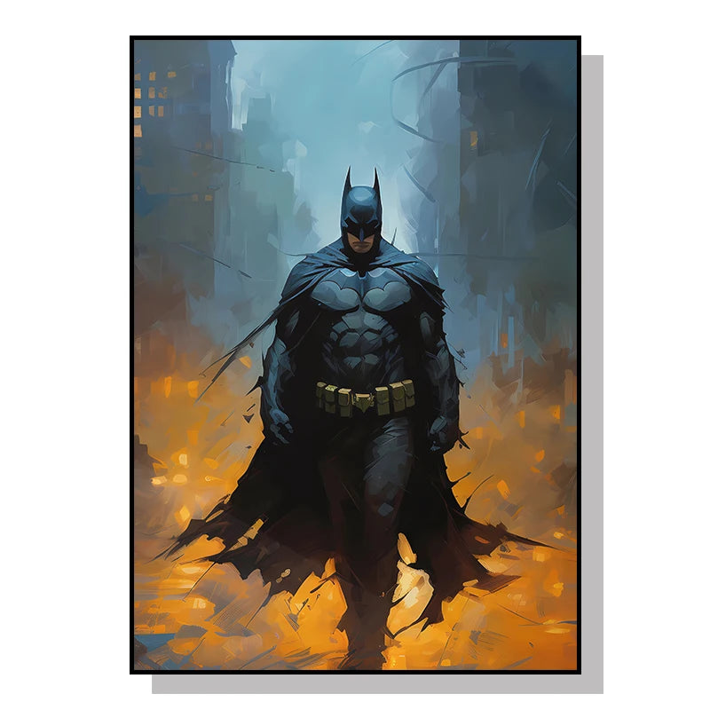 Marvel Movie Canvas Art Poster Anime Super Hero SpiderMan Iron Man Canvas Painting Home Wall Decor Prints and Children's Gifts