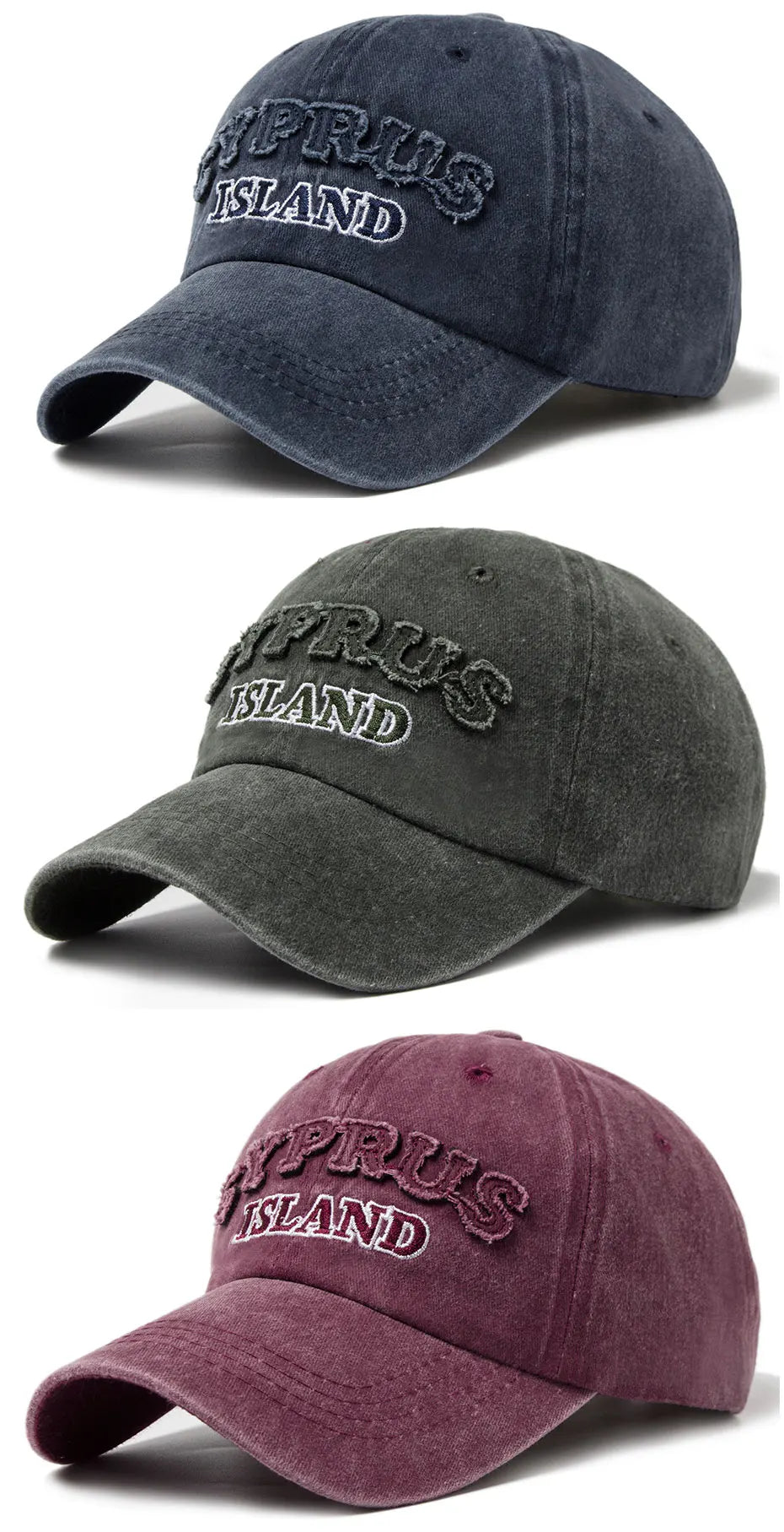 CNTANG Washing Retro Style Baseball Cap For Men Casual Cotton Letter Embroidery Women's Cap Summer Outdoor Sports Sun Visor Hat