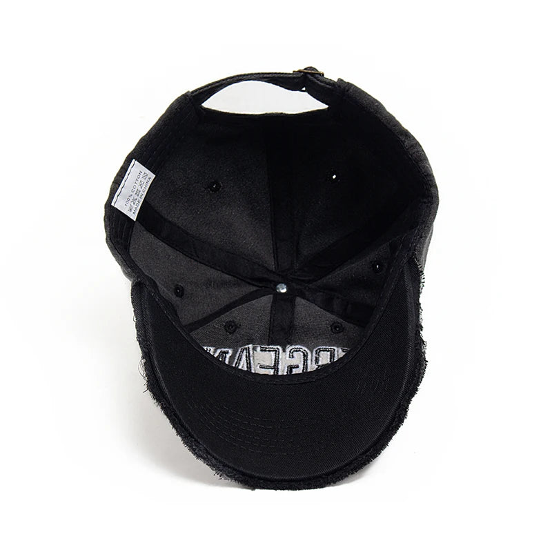 Fashion Men's Baseball Cap Letter Embroidered Trucker Hat Cotton Soft Top Women Caps Summer Casual Travel Visor Hats Unisex
