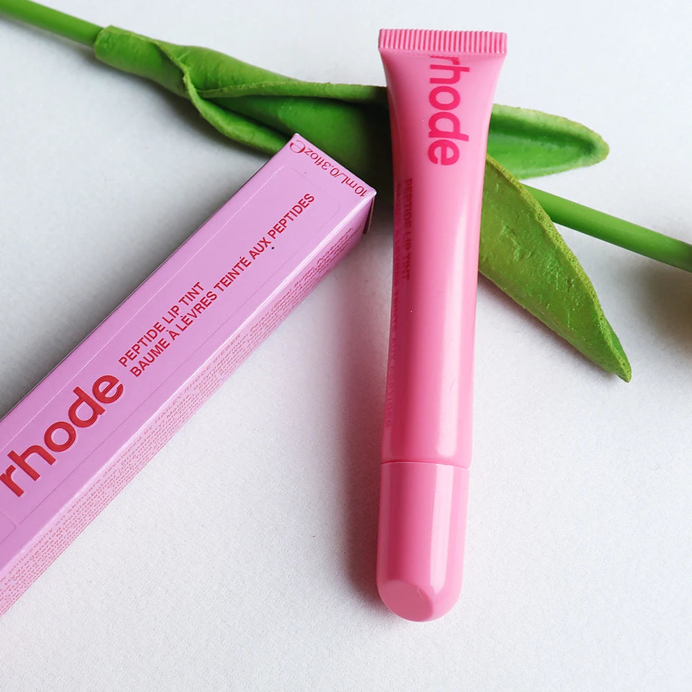 Brand NEW Rhode Fashion Color Lipstick Vanilla Portable Lip Gloss Holder Hot INS Lipstick Salted Caramel Lip Protect Glossy Oil