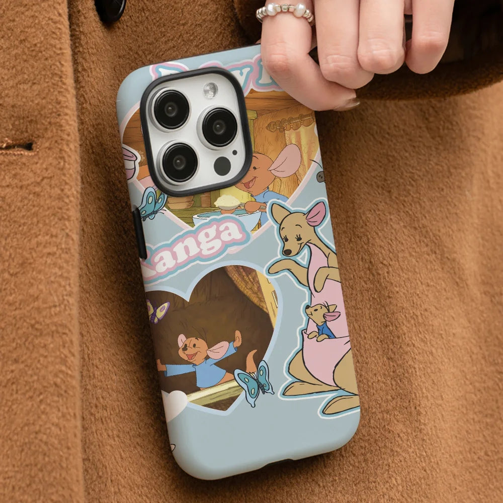 Winnie The Pooh Cute Sticker Phone Case Phone Case Film shell For iPhone 16 15 14 13 12 11 Pro Max Plus