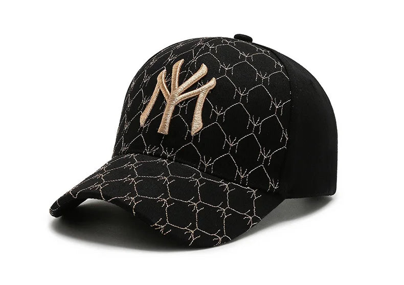 Fashion New MY Embroidered Baseball Cap Men Women Outdoor Sport Visor Sun Hat Adjustable Breathable Snapback Hip Hop Hats Gorras