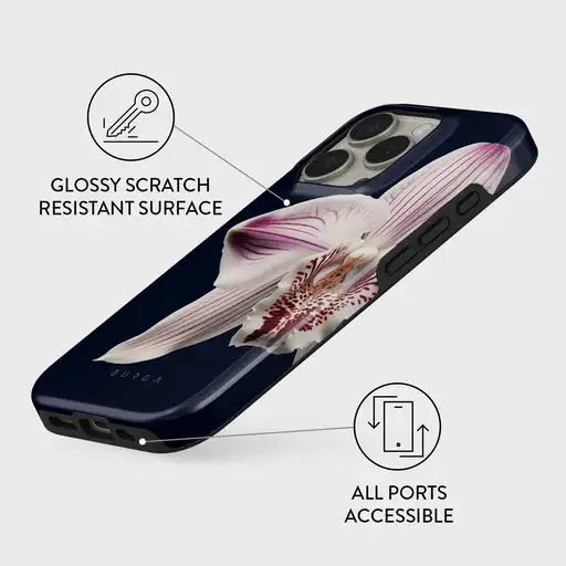Nectar BURGA Phone Case for iPhone 16 15 14 13 12 11 X XS XR XSMAX 7 8 Pro Max Plus Luxury Double-layer Back Cover