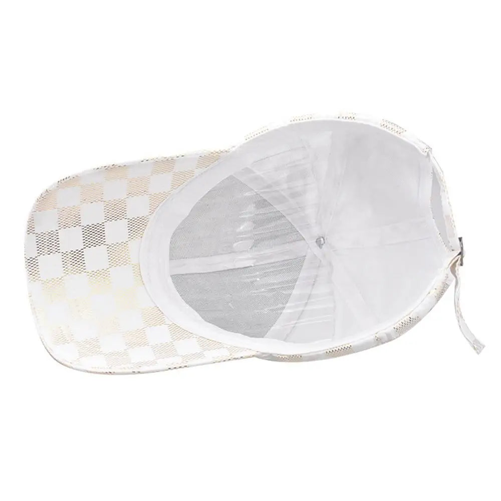 Checkerboard Pattern Baseball Caps Summer Classic Trucker Hat for Women Men Outdoor Sports Dad Hat Plaid Hip Hop Snapback Cap