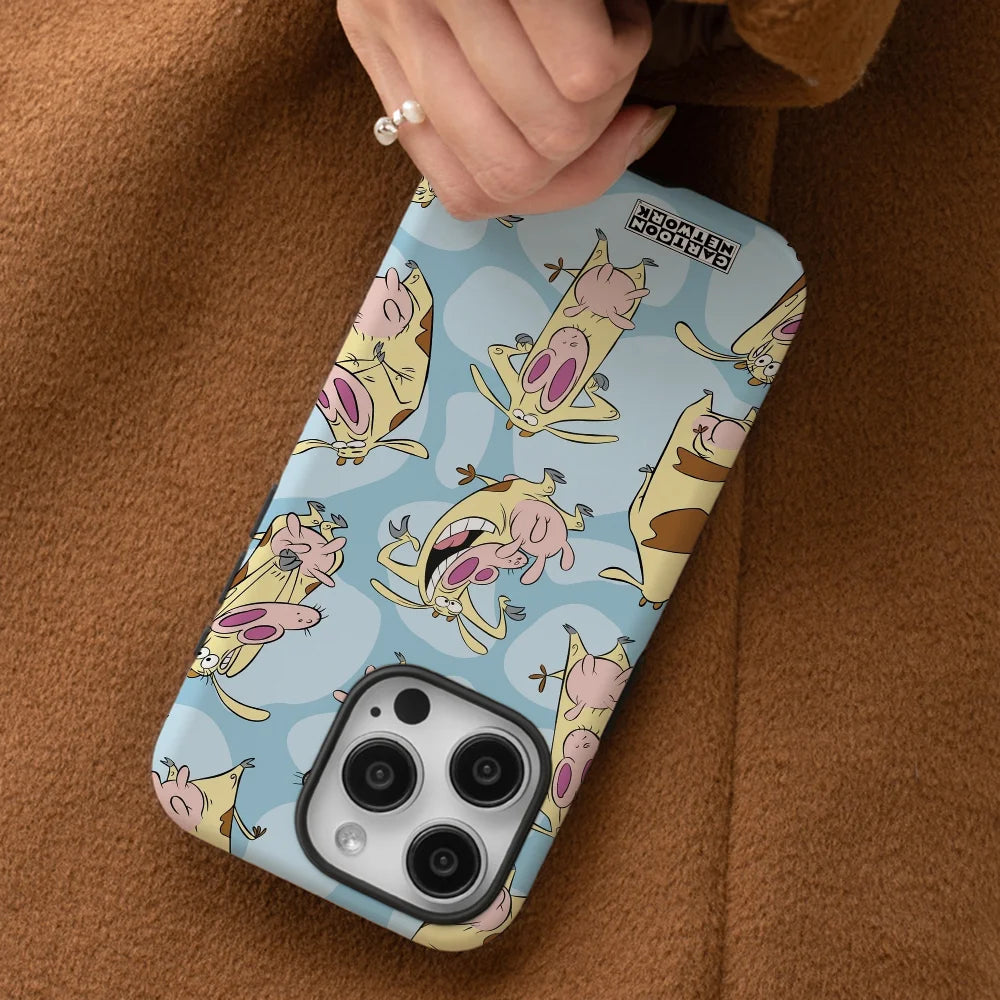 Cartoon Cow Phone Case Phone Case Film shell For iPhone 16 15 14 13 12 11 Pro Max Plus