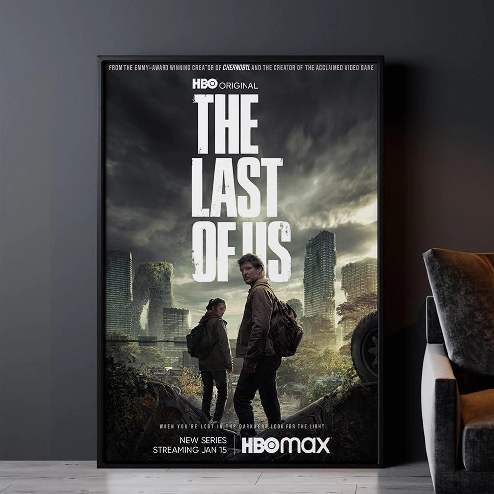 KSUMRET Movie Game Canvas Wall Art Print Poster Decorative Painting Modern Home Decor Give Movie Gift Unframed