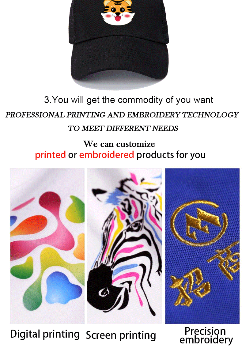 Wholesale Hat Men's Baseball Caps Unisex Casual Decorative Travel Hats Adult Tennis Caps Mesh Hats Custom Embroidery Print Logo