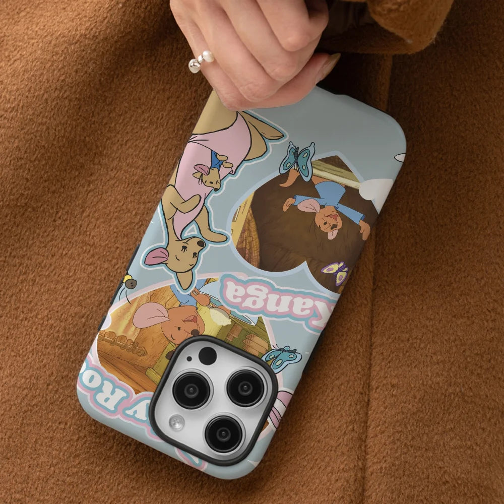 Winnie The Pooh Cute Sticker Phone Case Phone Case Film shell For iPhone 16 15 14 13 12 11 Pro Max Plus