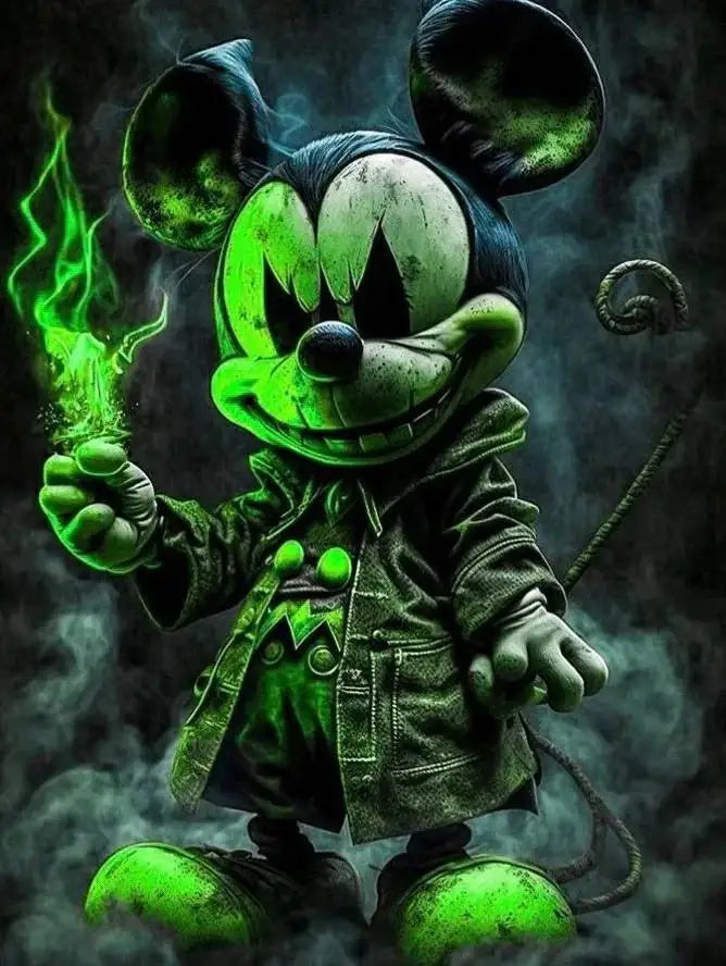 Gothic Disney Mickey Mouse Full Sale Element Drawing Offers 5d Art Stitch Mosaic Diamond Painting Wall Bathroom House Decoration