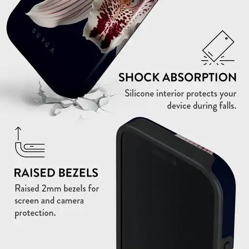 Nectar BURGA Phone Case for iPhone 16 15 14 13 12 11 X XS XR XSMAX 7 8 Pro Max Plus Luxury Double-layer Back Cover