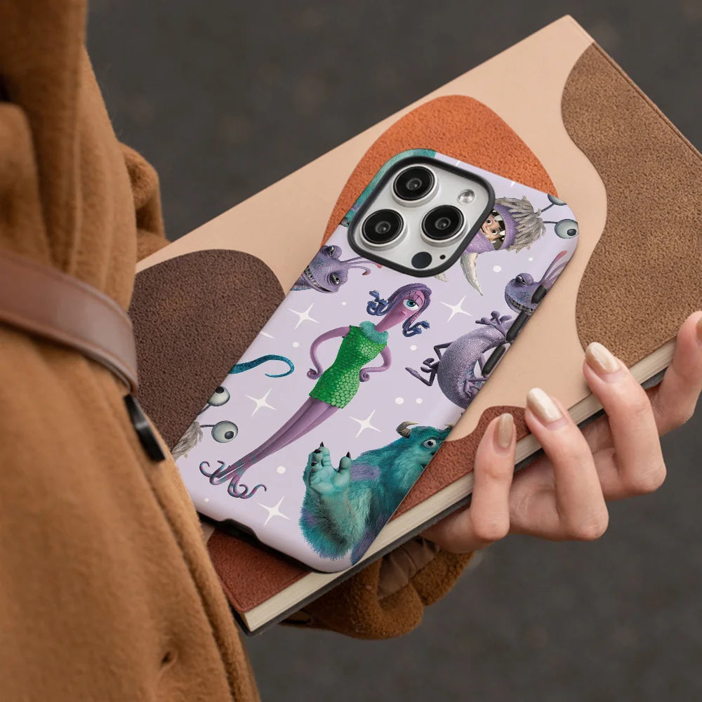 Monsters Inc Sticker Phone Case Phone Case Film shell For iPhone 16 15 14 13 12 11 Pro Max Plus