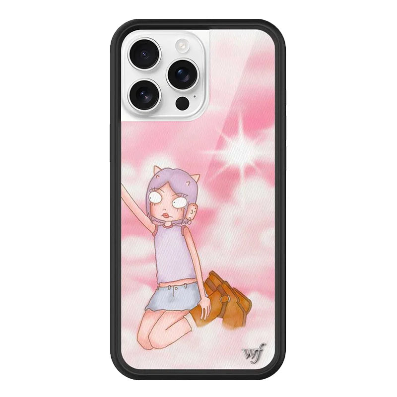 NewWildflower 3D Ins Strawberry cherry Phone Case for iPhone 16 15 14 13 12 Pro Max Plus 16pro 15pro WF Cute Cartoon Cover Funda