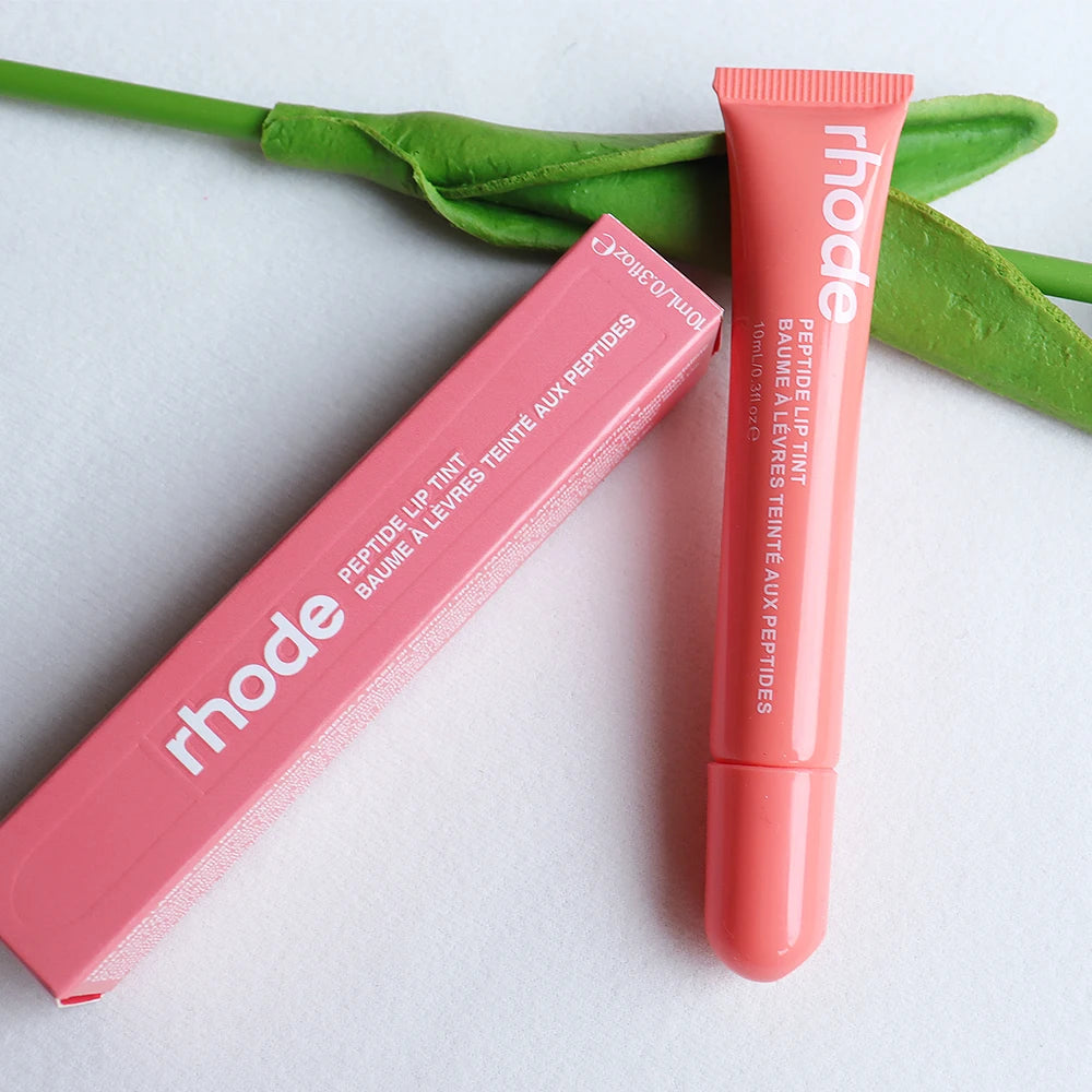 Brand NEW Rhode Fashion Color Lipstick Vanilla Portable Lip Gloss Holder Hot INS Lipstick Salted Caramel Lip Protect Glossy Oil