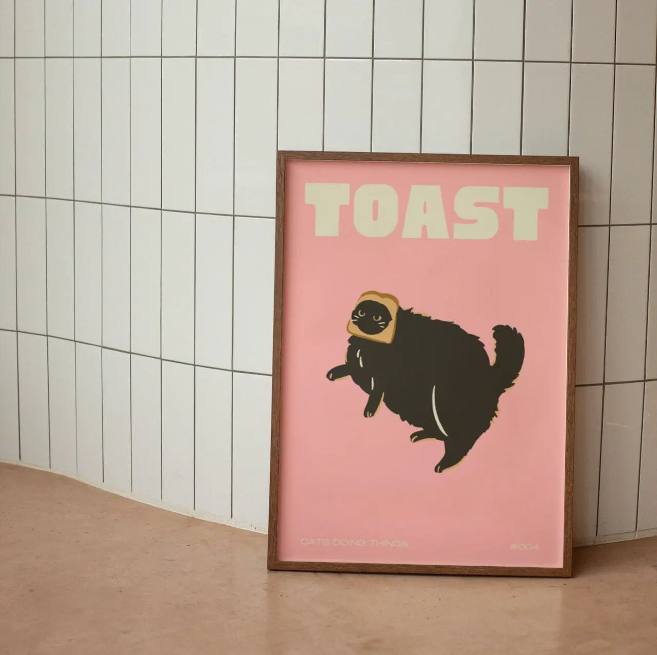 Modern Pop Black Cat Wall Art Print Funny Animal Poster Cute Kitten Illustration With Quotes Canvas Painting Gift Home Decor