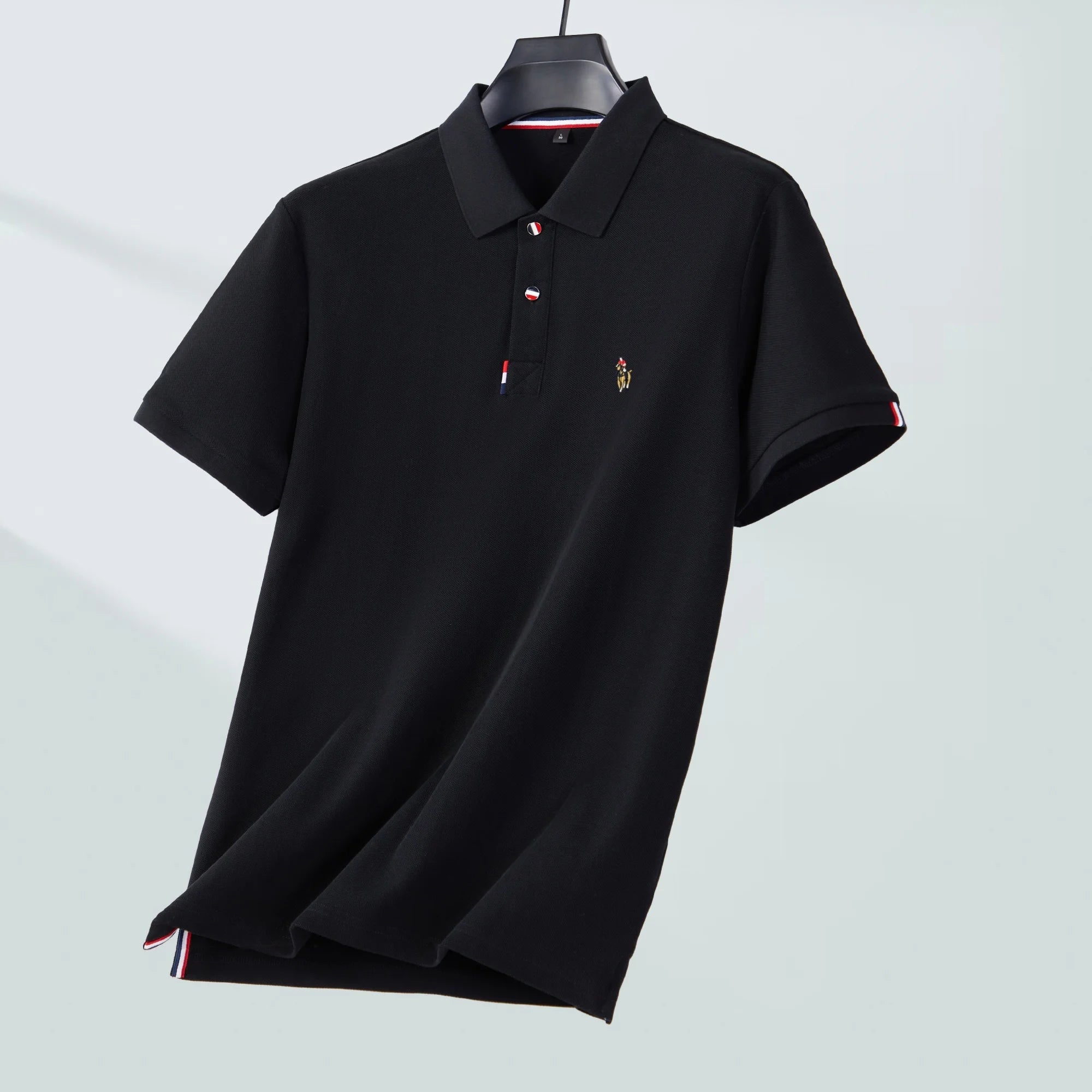 100% pure cotton men's high-end brand short sleeve polo shirt summer fashion hot selling pony embroidery golf top casual T-shirt