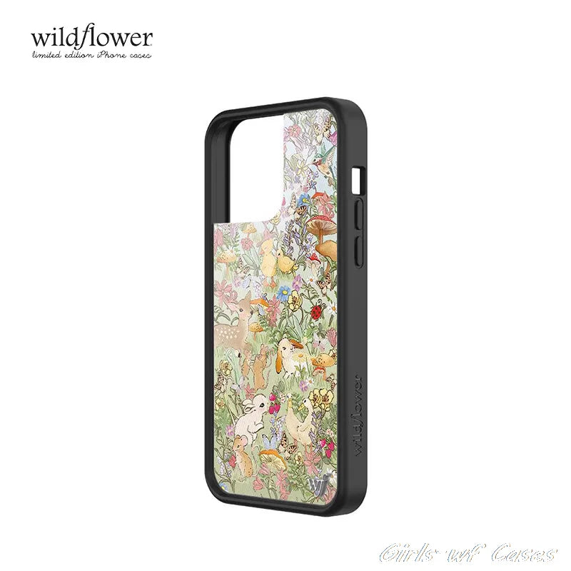 Wildflower wild Grassland Deer Duck Phone Case for iPhone 16 15 14 13 12 Pro Max Plus WF Girls Taylor Giavasis Cover Cases