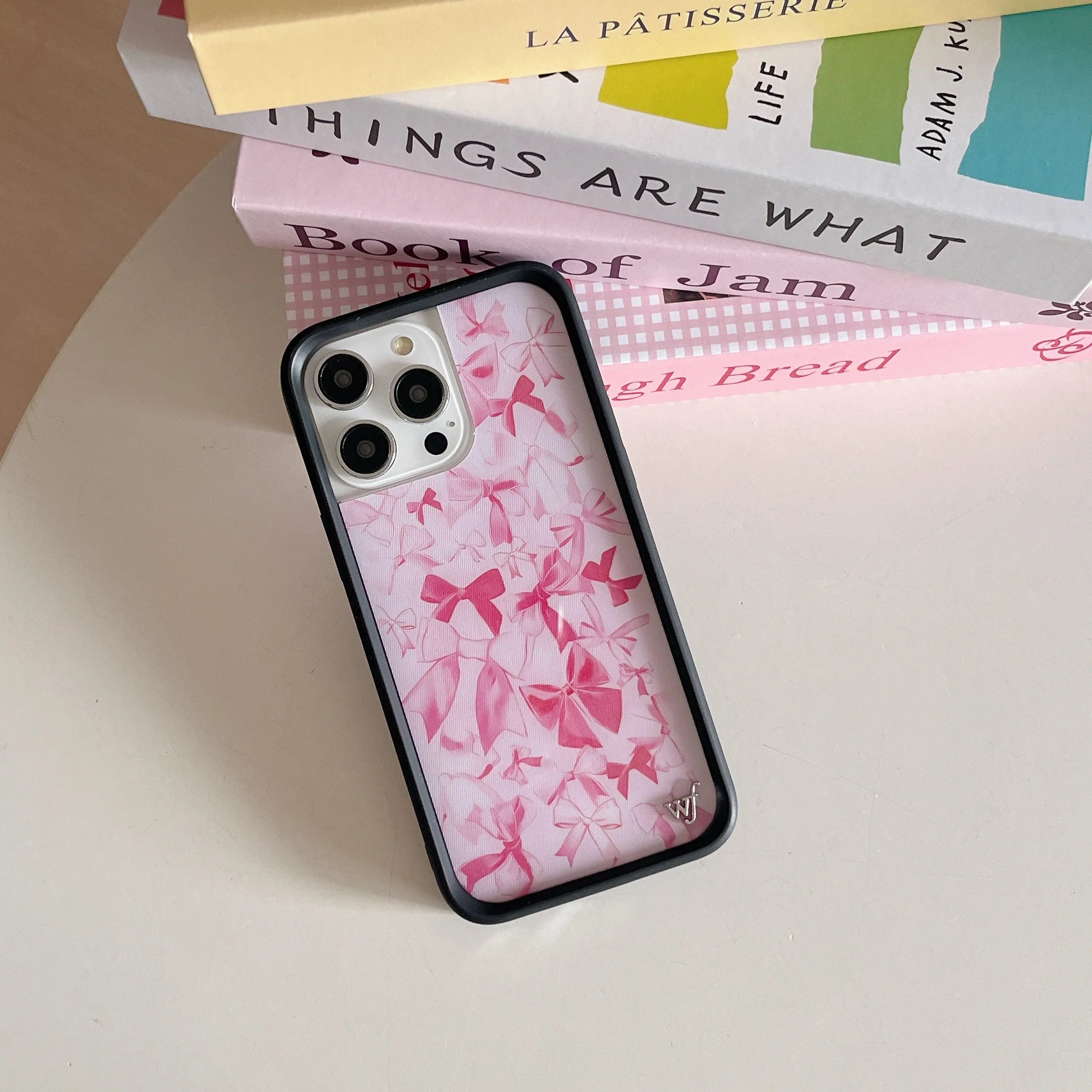 Wildflower 3D Heart Love Flower Cherry Cake Case For iPhone 15 14 13 12 16 Pro Max WF Fashion Girl Bow Ballet Dance Shoes Cover