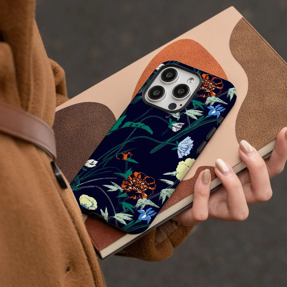 watercolor flowers Phone Case Phone Case Film shell For iPhone 16 15 14 13 12 11 Pro Max Plus
