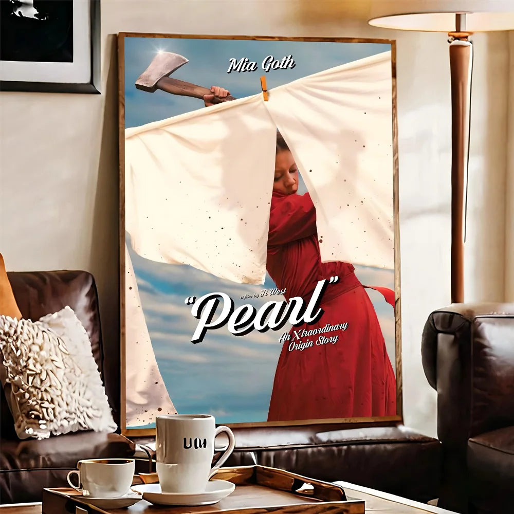 Pearl Posters 2022 Horror Movie Anime Posters Sticky Whitepaper Prints Posters Artwork Kawaii Room Decor