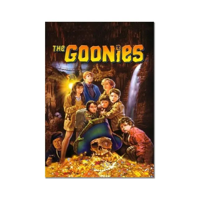80s Classic Movie Posters Canvas Print - HD Wall Art for Bar & Living Room Decor