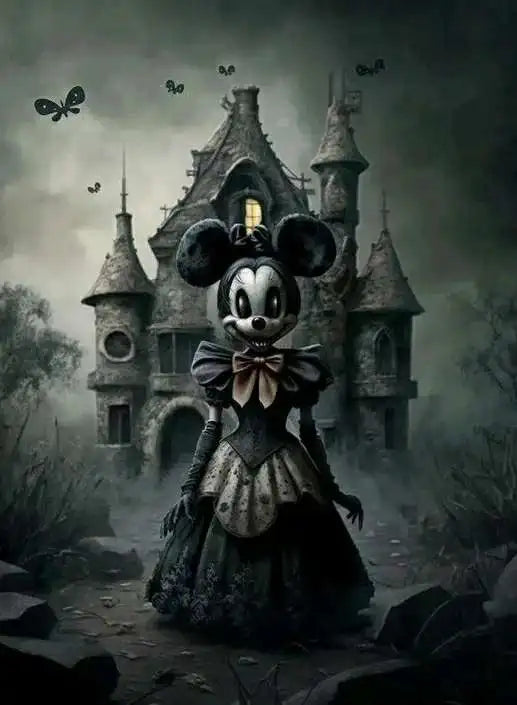 Gothic Disney Mickey Mouse Full Sale Element Drawing Offers 5d Art Stitch Mosaic Diamond Painting Wall Bathroom House Decoration