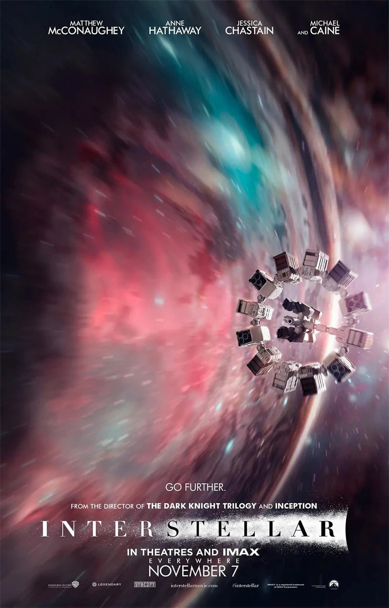 Classic Hot Movie Interstellar Art Home Wall Decoration Quality Canvas Poster Aesthetics Living Bar cafe Posters Wall Picture