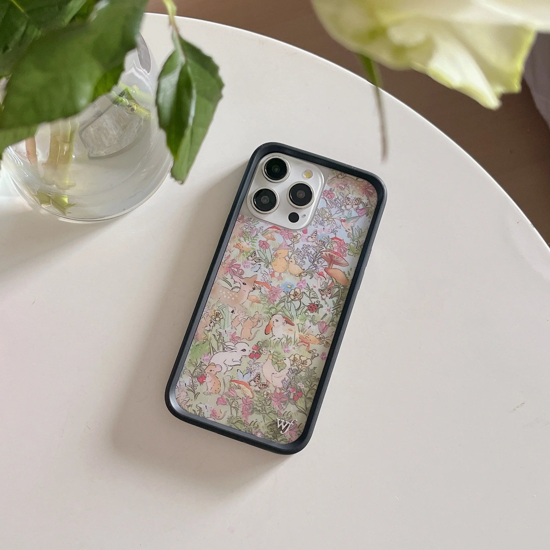 Wildflower 3D Heart Love Flower Cherry Cake Case For iPhone 15 14 13 12 16 Pro Max WF Fashion Girl Bow Ballet Dance Shoes Cover