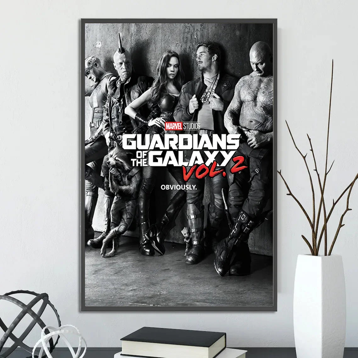 I-Iron Man M-Marvel Movie Poster Self-adhesive Wallpaper Figures Home Decoration Painting Wall T-Thor Art Bedroom Cartoons Decor