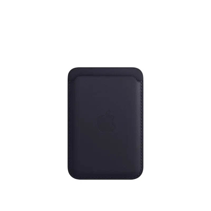 Luxury Original Apple Magsafe Leather wallet Case For iPhone 13 12 14 15 16 Pro Max S24 Card Holder Phone Bag Cover Accessories