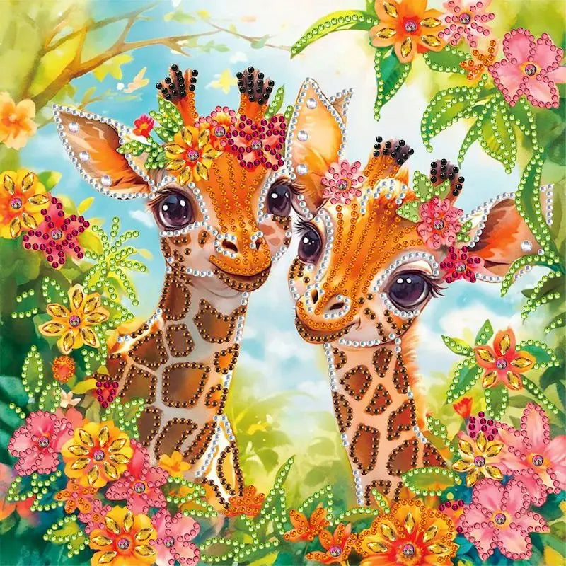 GATYZTORY 30*30cm Animal Decor Partial Special Shaped Drill 5D DIY Diamond Painting Kit Drill Diamond Embroidery Crafts Home Dec
