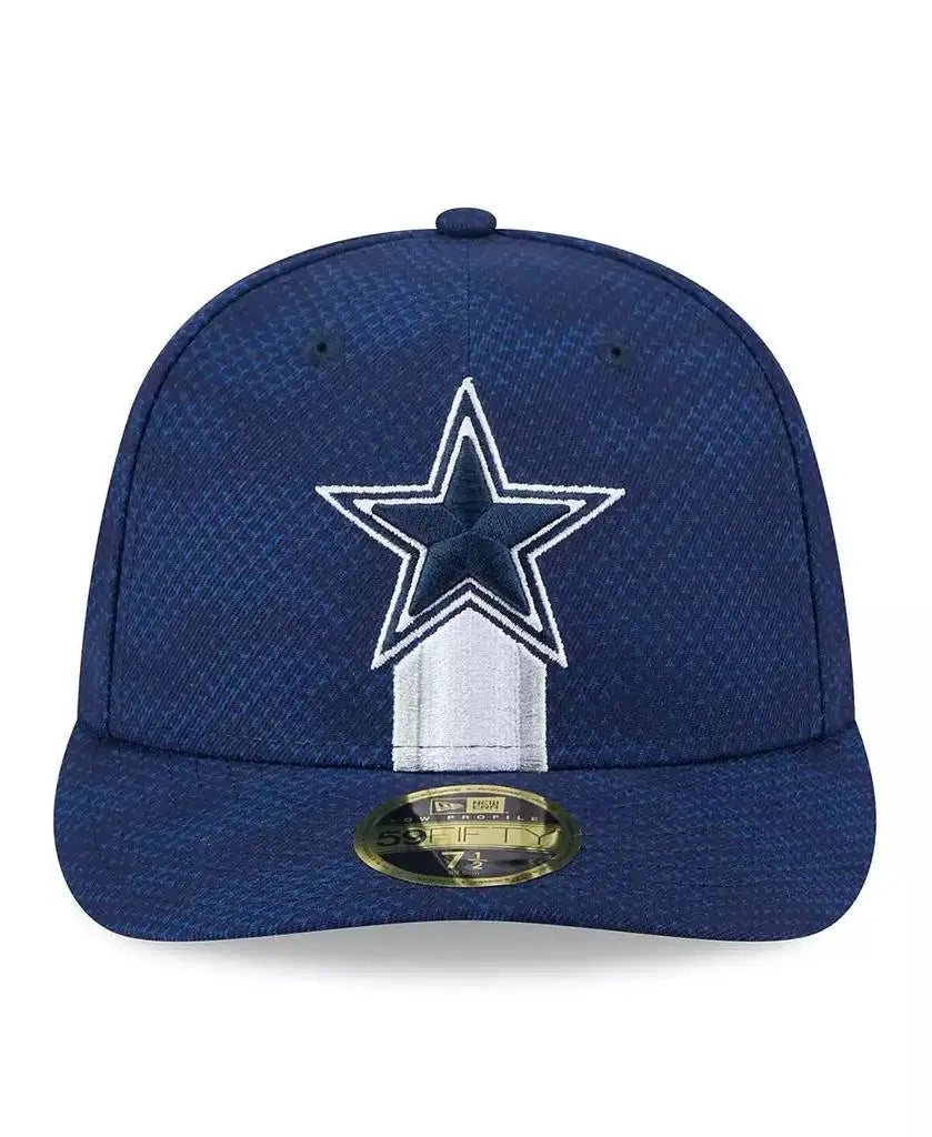 New Era | Men's Navy Dallas Cowboys 2024 Sideline Low Profile 59FIFTY Fitted Hat