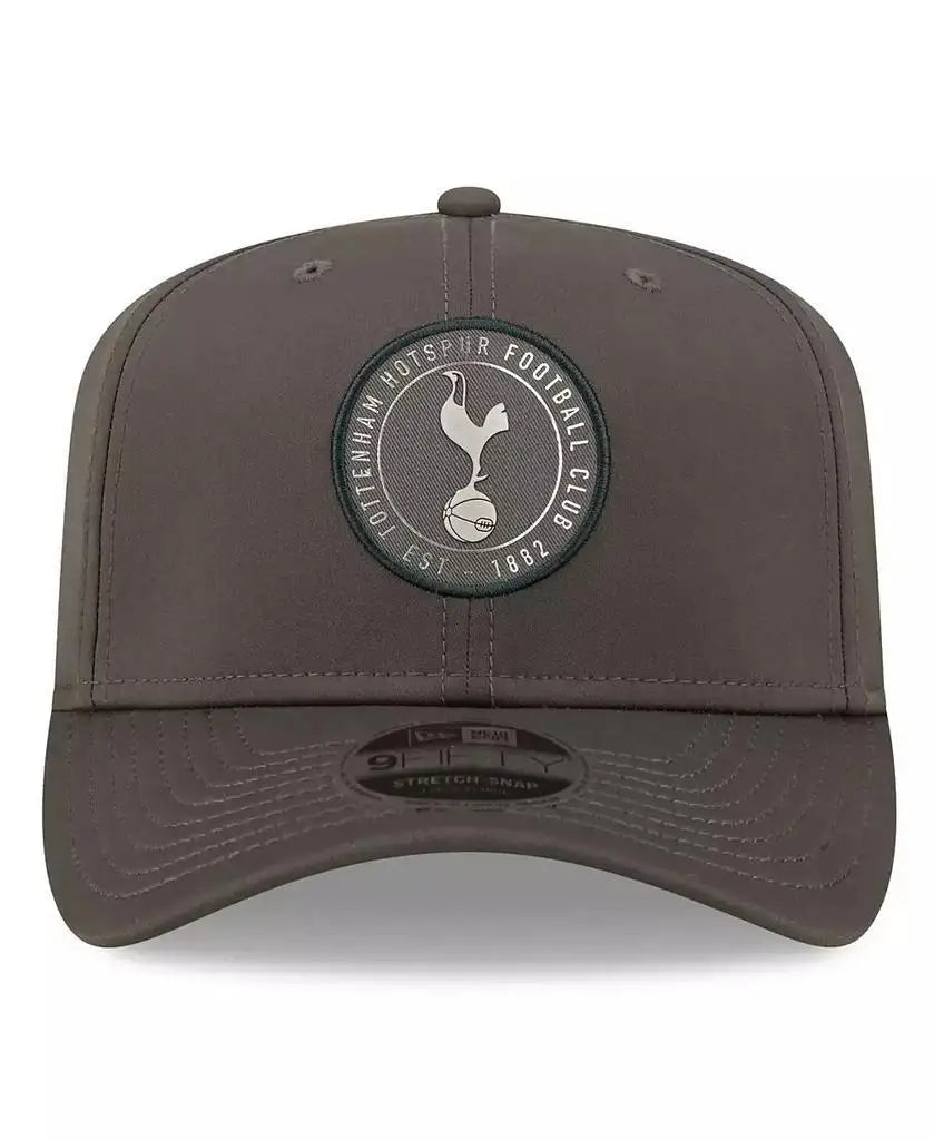 New Era | Men's Gray Tottenham Hotspur Iridescent Stretch Snap 9FIFTY Snapback Hat