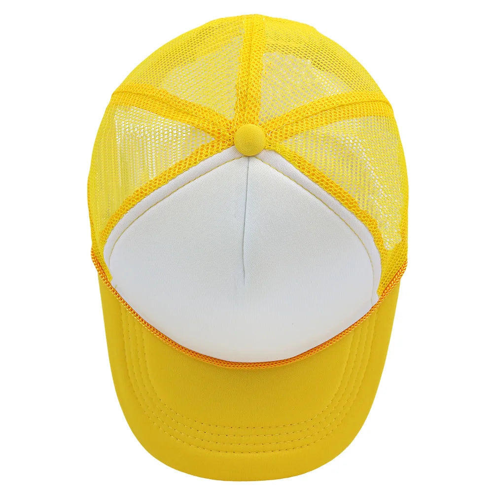 Customized Logo Summer Baseball Caps Men Mesh 5 Panel Cheaper Trucker Hats Outdoor Sport Snapback Caps Women Sun Dad Hat Gorras