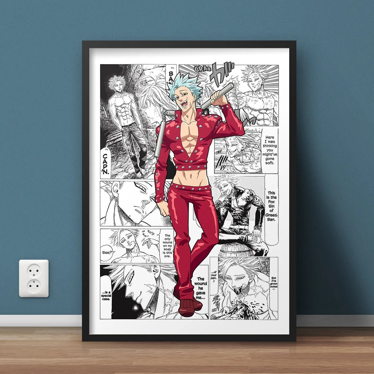 My Hero Academia Canvas Poster Anime Wall Art for Living Kids Room Decor