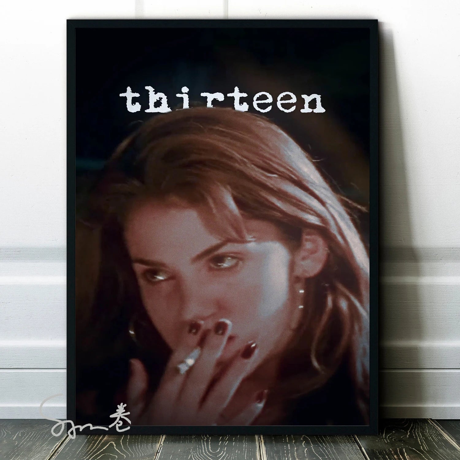 Thirteen Movie Film Poster Canvas Printing Teenage Movie Thirteen Wall Art Decor Home Room Cinema Aesthetic Wall Decoration Gift