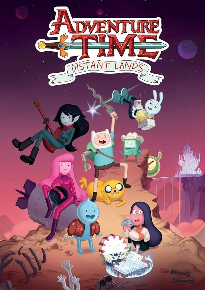 Cartoon Adventure Time Classic Movie Posters Print Canvas Painting Fancy Wall Art Picture for Living Room Bar Home Decor Mural