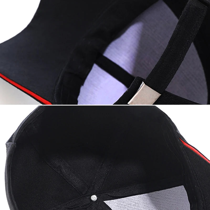 2024 Sports Baseball Cap Summer Long Visor Brim Shade Sun Hats Mens Snapback Hats Peaked Cap Outdoor Baseball Cap Bone Gorras