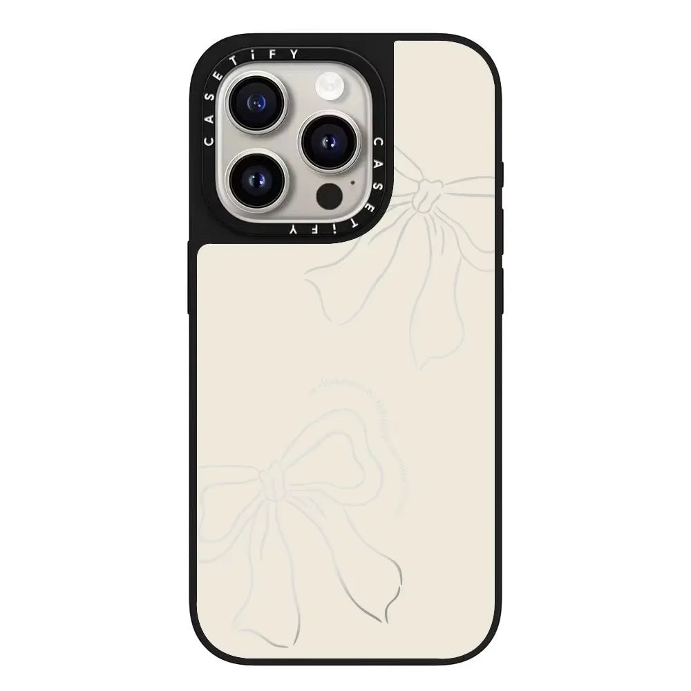 Floral envelope bow suitable for 16 Promax mirror phone case