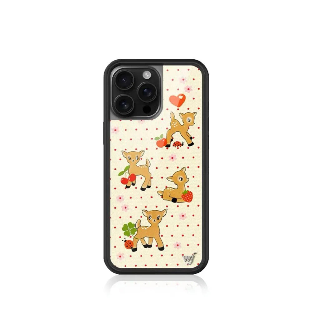 Wildflower Phone Case Cute strawberry for iPhone 15 Pro 16 plus 16 14 13 Pro Max 12 WF National flag Deer swan Cartoon Cover