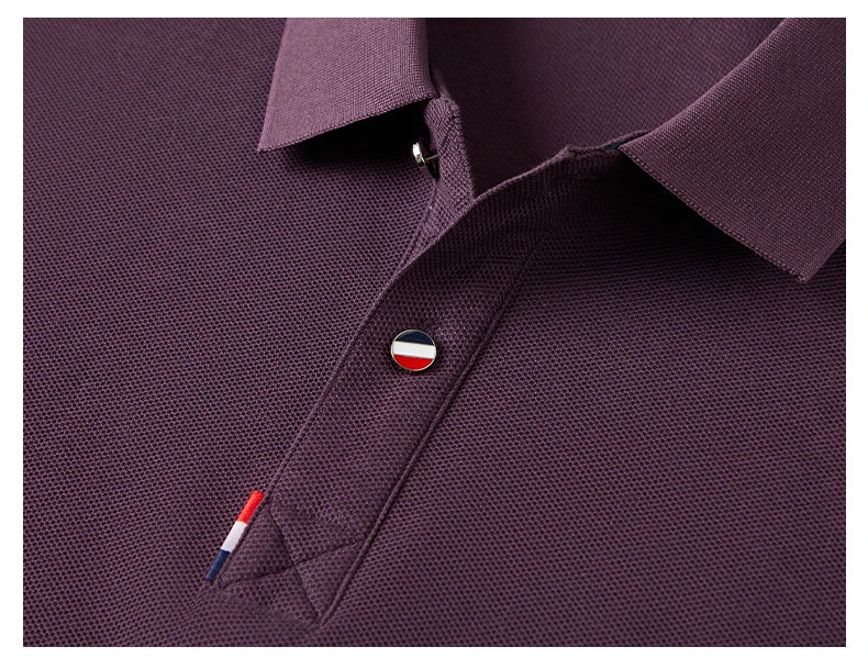 100% pure cotton men's high-end brand short sleeve polo shirt summer fashion hot selling pony embroidery golf top casual T-shirt
