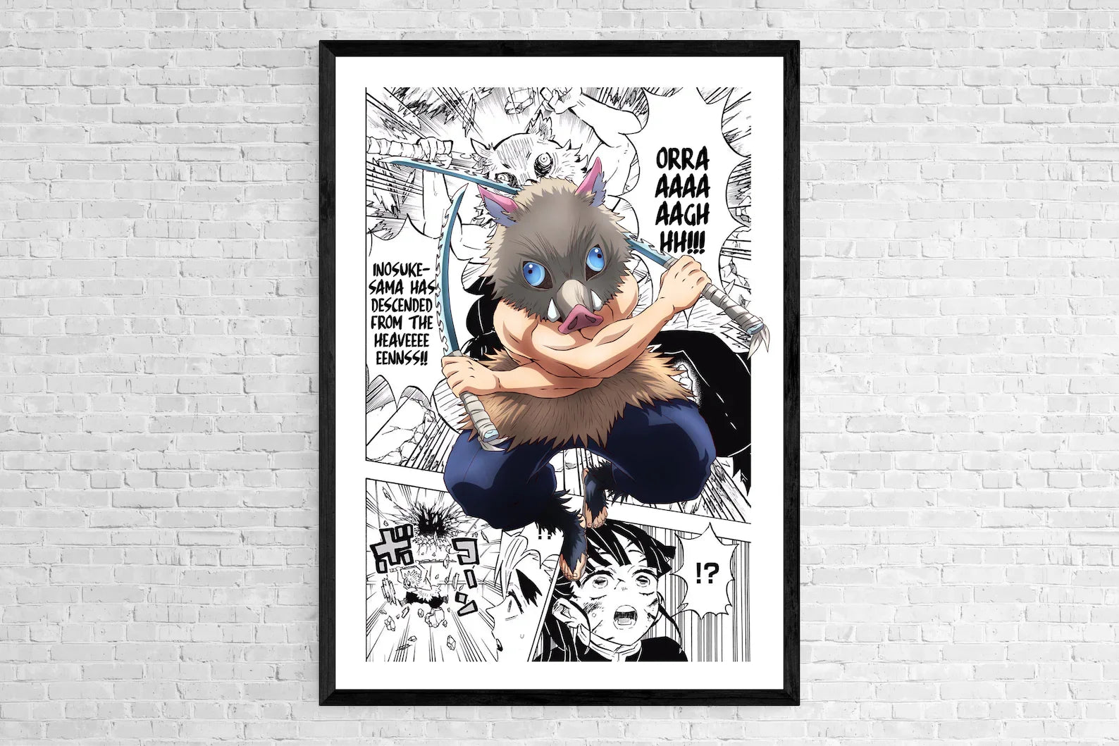 Japan Anime Figure Demon Slayer Picture Art Home Decor Canvas Painting Poster For Living Kids Room Sofa Wall Decoration Posters