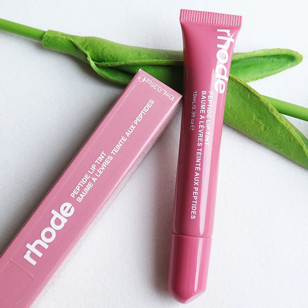 Brand NEW Rhode Fashion Color Lipstick Vanilla Portable Lip Gloss Holder Hot INS Lipstick Salted Caramel Lip Protect Glossy Oil