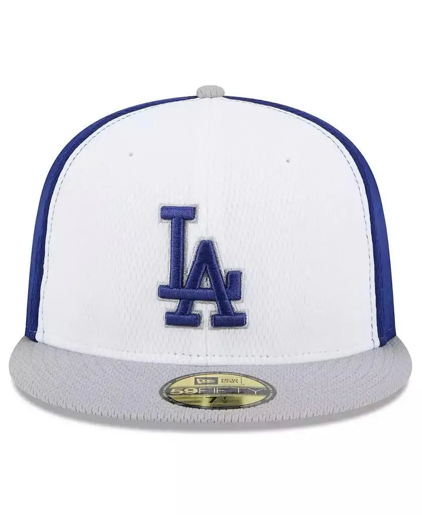 New Era | Men's Royal/Gray Los Angeles Dodgers 2025 MLB Clubhouse 59FIFTY Fitted Hat
