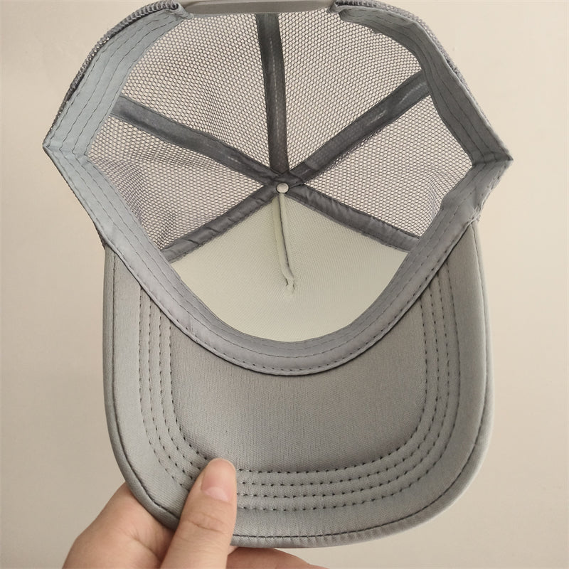 Customized Logo Summer Baseball Caps Men Mesh 5 Panel Cheaper Trucker Hats Outdoor Sport Snapback Caps Women Sun Dad Hat Gorras